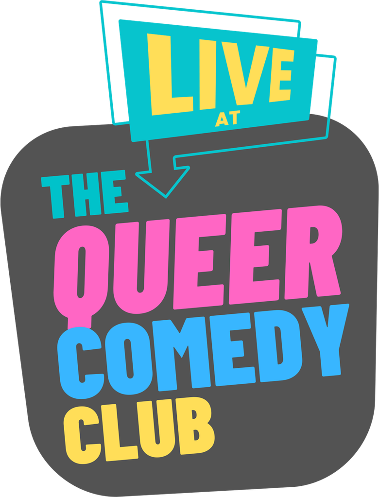 Live at The Queer Comedy Club logo