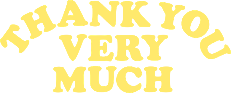 Thank You Very Much logo