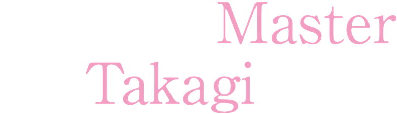 Takagi: A Mestra das Pegadinhas logo