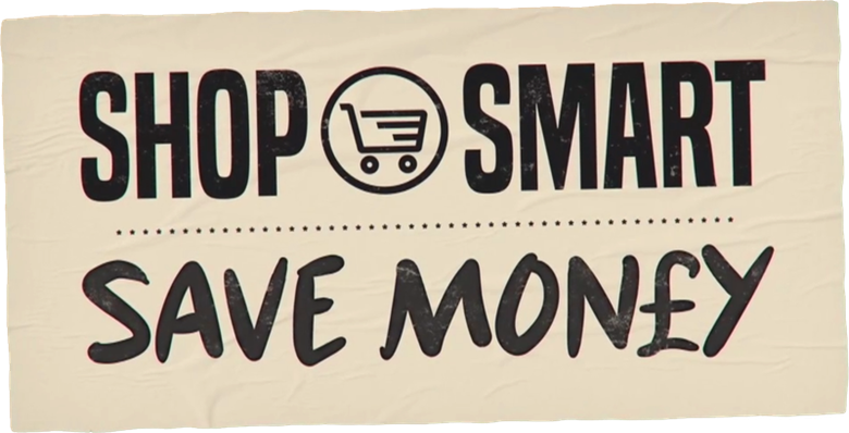 Shop Smart, Save Money logo