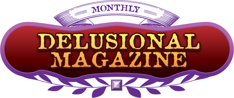 Delusional Monthly Magazine logo