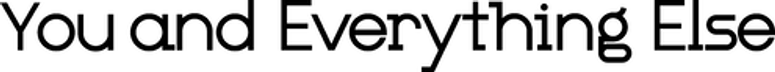 Eu, Você e Toda uma Vida logo