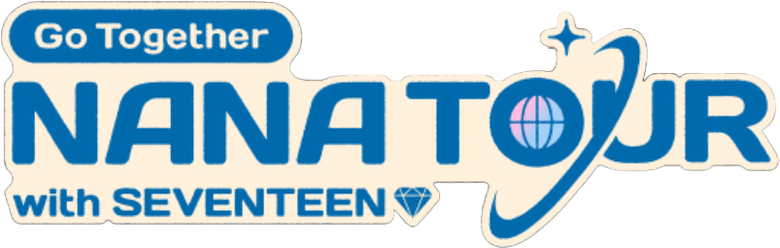 NANA TOUR with SEVENTEEN logo