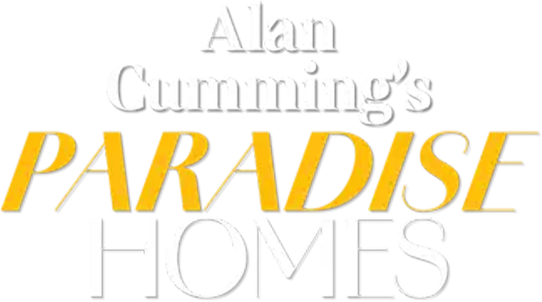 Alan Cumming's Paradise Homes logo