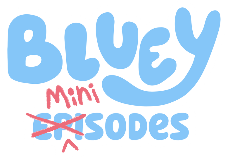 Pequenas Histórias com Bluey logo