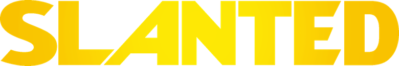 Slanted logo