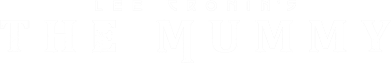 Lee Cronin's The Mummy logo