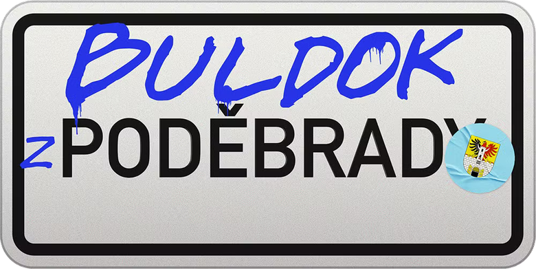 Buldok z Poděbrad logo