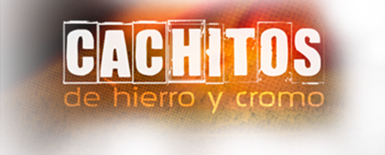 Cachitos de hierro y cromo logo