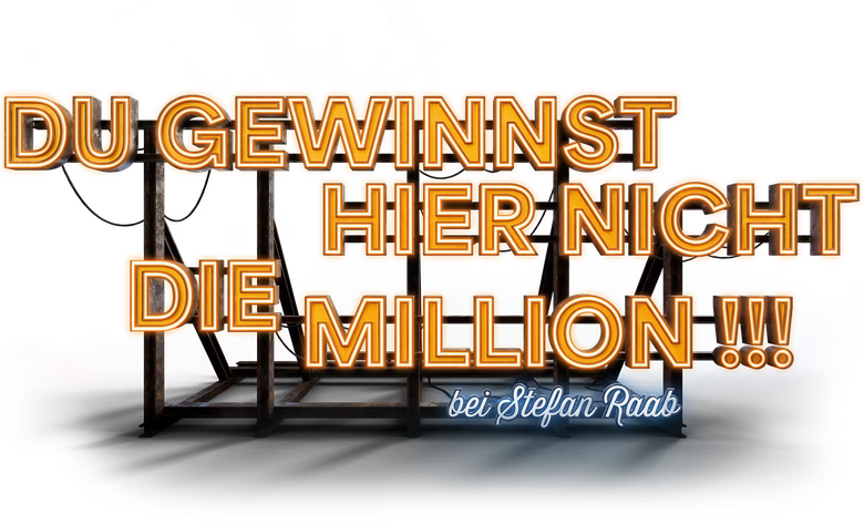 Du gewinnst hier nicht die Million bei Stefan Raab logo