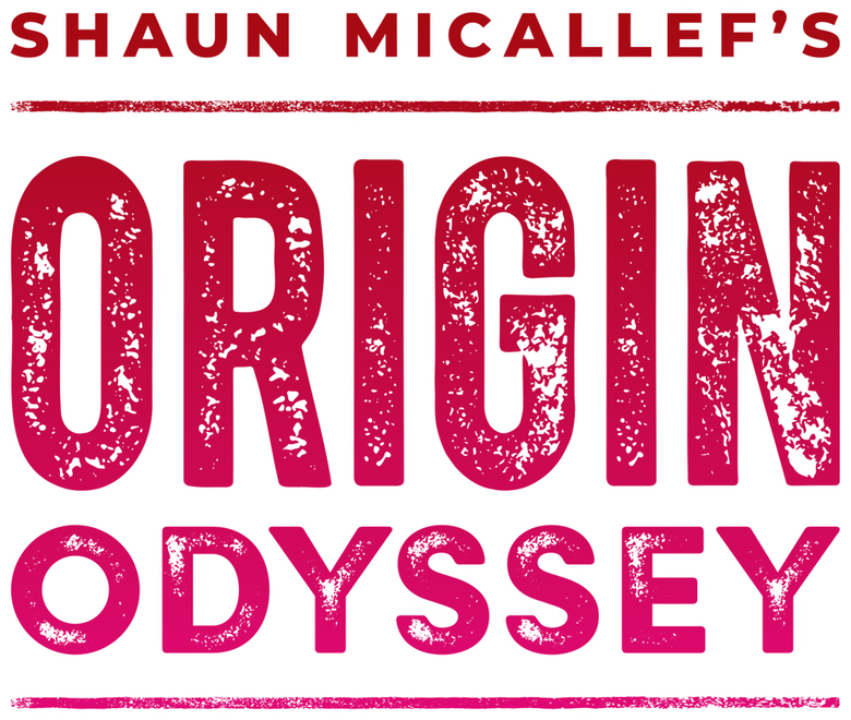 Shaun Micallef's Origin Odyssey logo