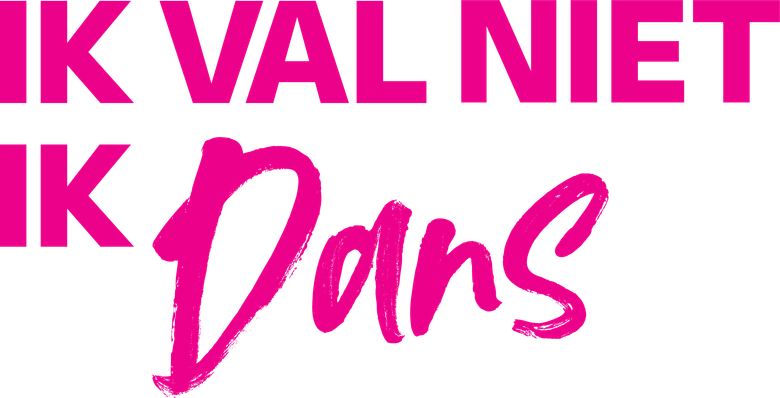 Ik val niet, ik dans logo