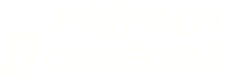 Případy 1. oddělení logo