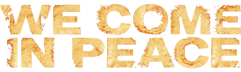 Vi kommer i fred logo