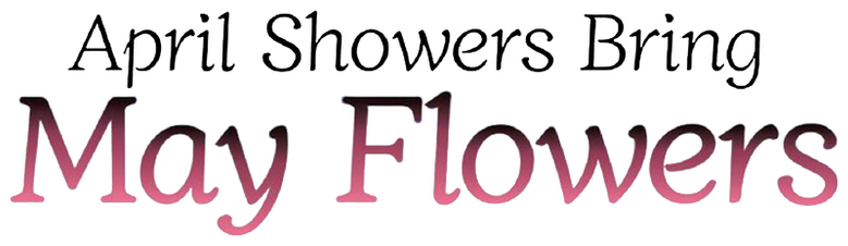 April Showers Bring May Flowers logo