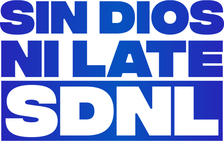 Sin dios, ni late logo