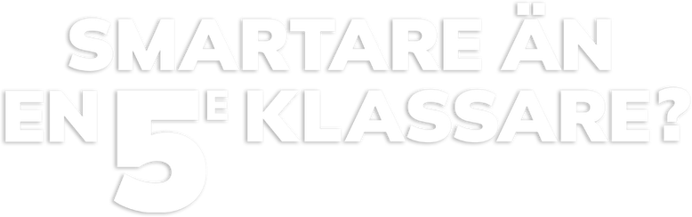 Smartare än en femteklassare logo