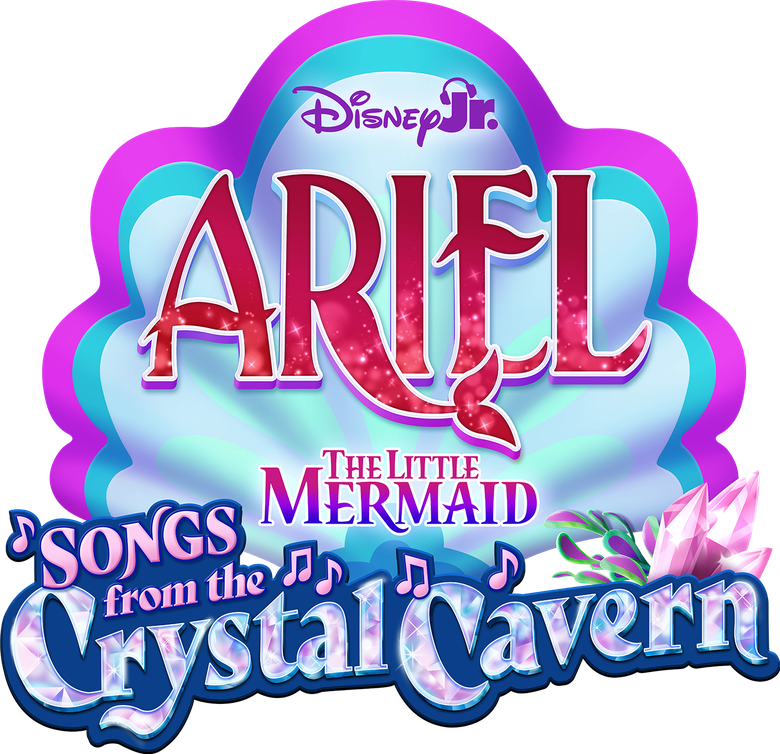 Disney Junior Ariel, A Pequena Sereia: As Canções da Caverna de Cristal logo