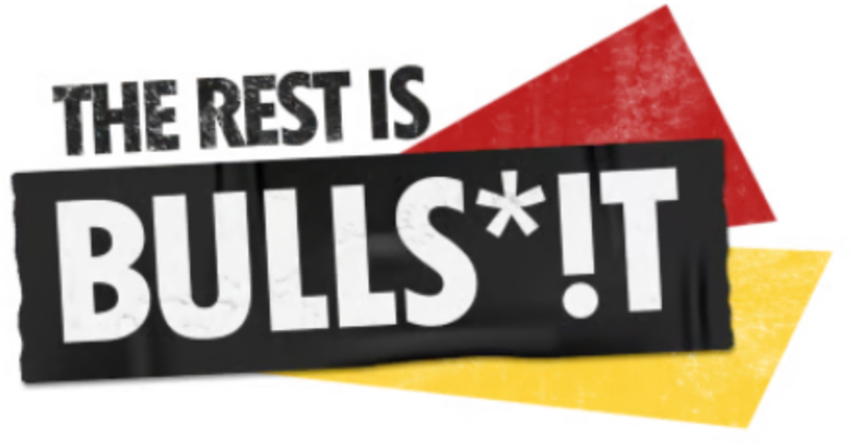 Spitting Image Presents: The Rest Is Bullshit logo