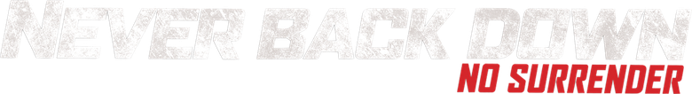 Never Back Down 3 - No Surrender logo