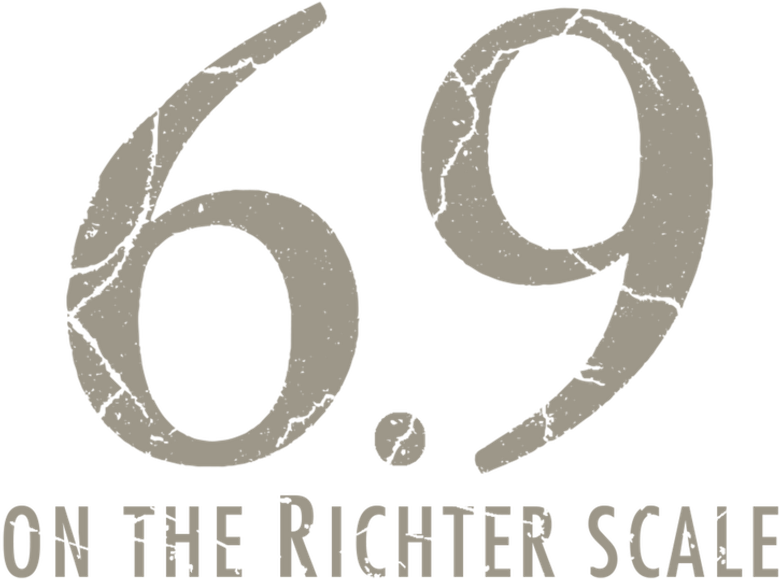 6,9 pe scara Richter logo