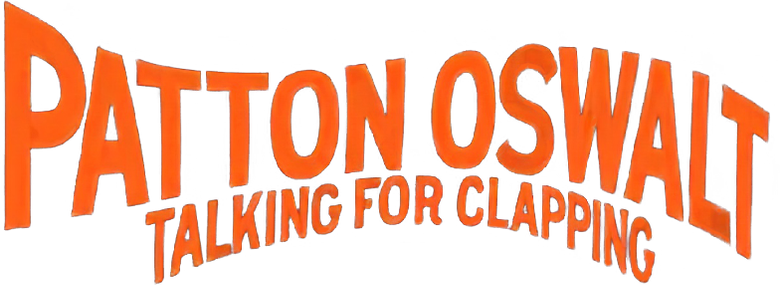 Patton Oswalt: Talking for Clapping logo