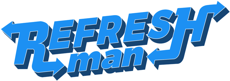Refresh Man logo