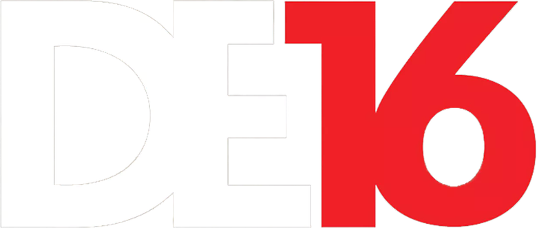 De 16 logo