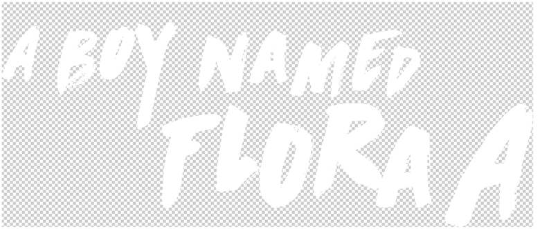 A Boy Named Flora A logo