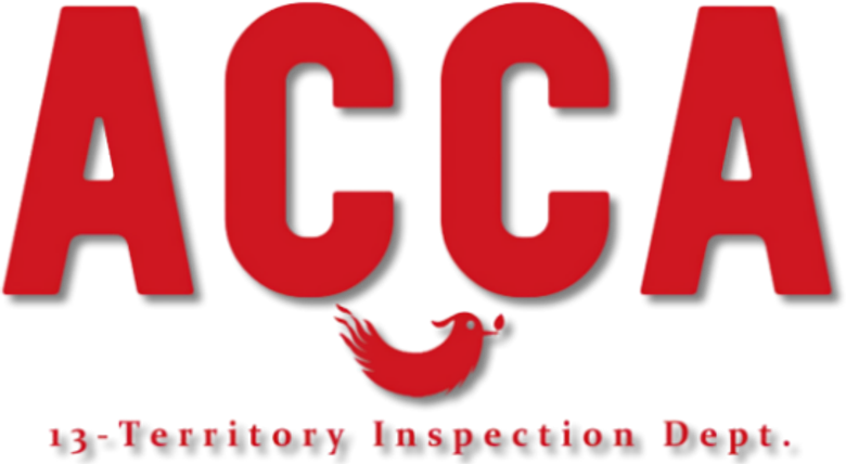 ACCA: 13-Territory Inspection Dept. logo