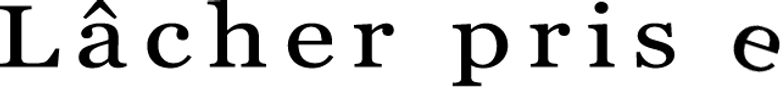 Lâcher prise logo