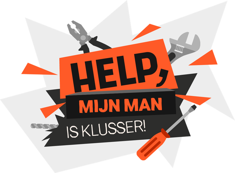 Help, Mijn Man Is Klusser! logo