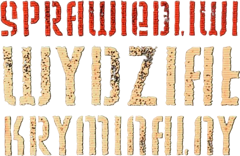 Sprawiedliwi - Wydział kryminalny logo