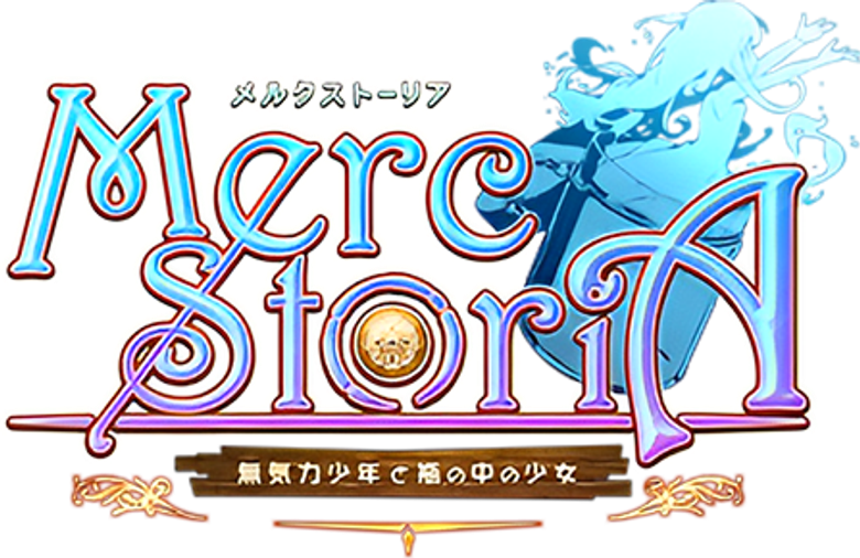 Merc StoriA: The Apathetic Boy and the Girl in a Bottle logo