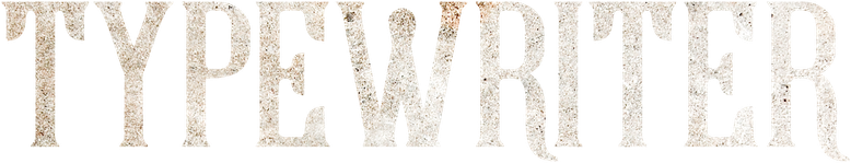 Typewriter logo