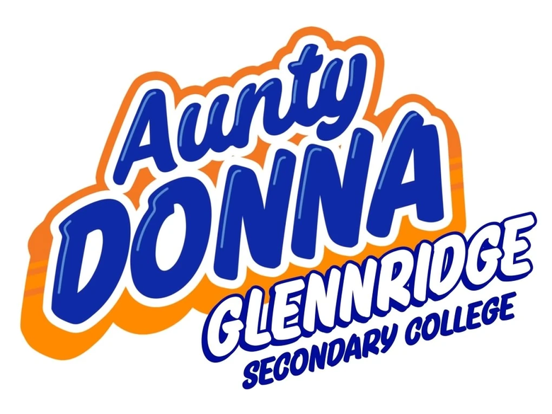 Aunty Donna: Glennridge Secondary College logo