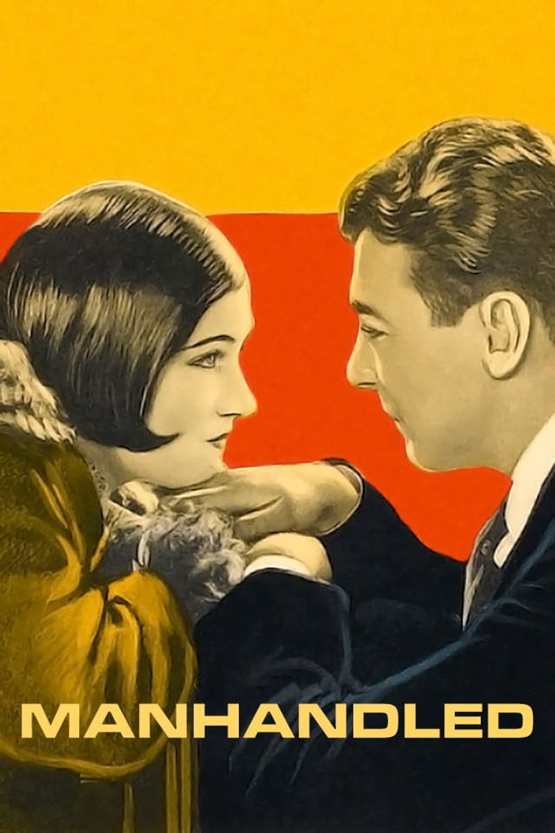 Manhandled (1924) — affiche film