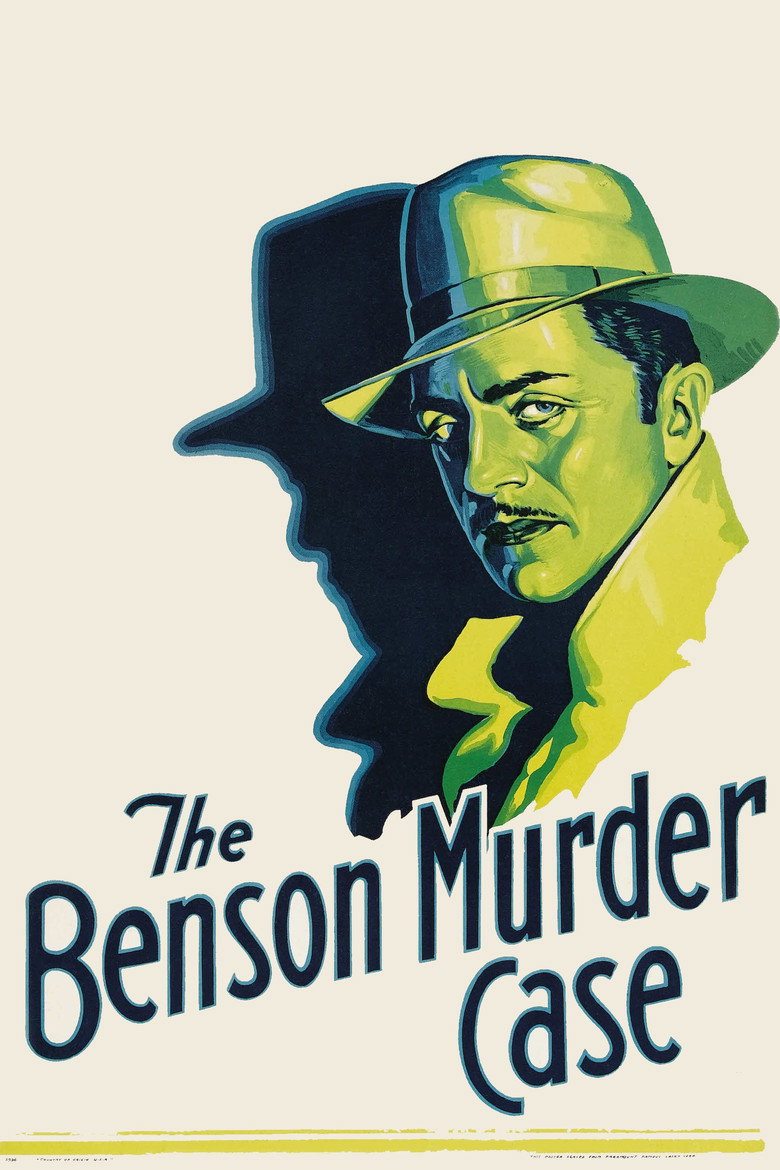 The Benson Murder Case (1930) — affiche film