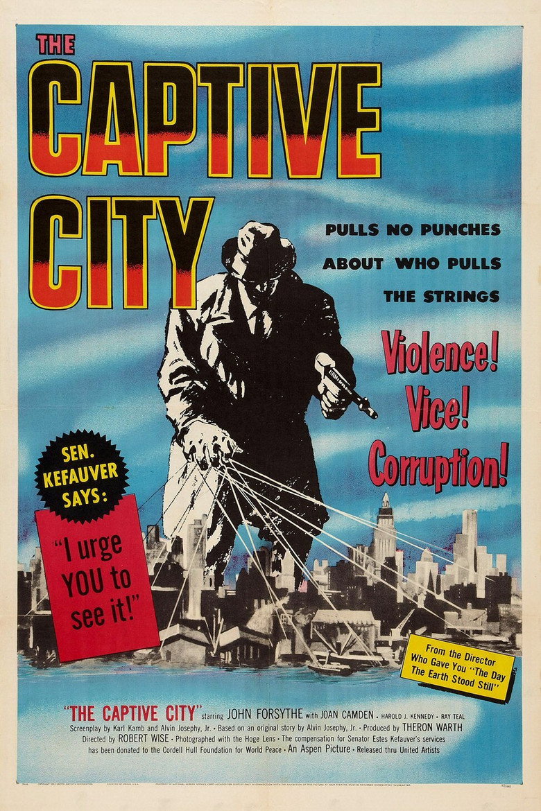The Captive City (1952) — affiche film et bande-annonce