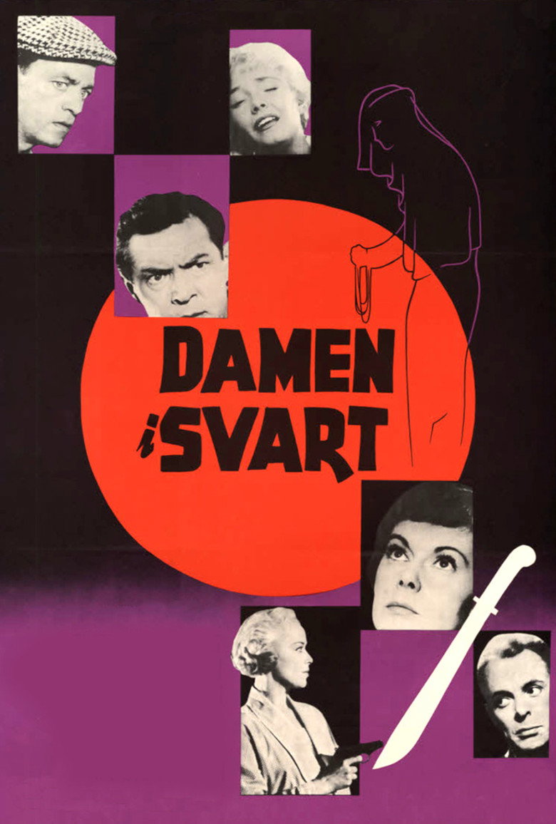 The Lady in Black (1958) — affiche film