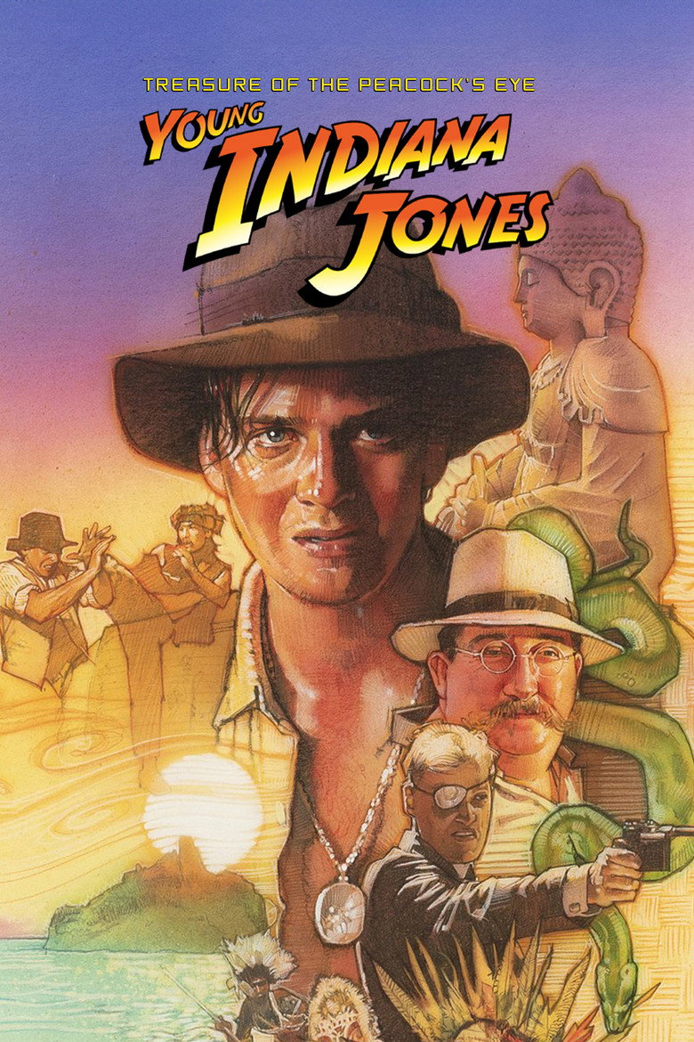 The Adventures of Young Indiana Jones: Treasure of the Peacock's Eye (1995) — affiche film