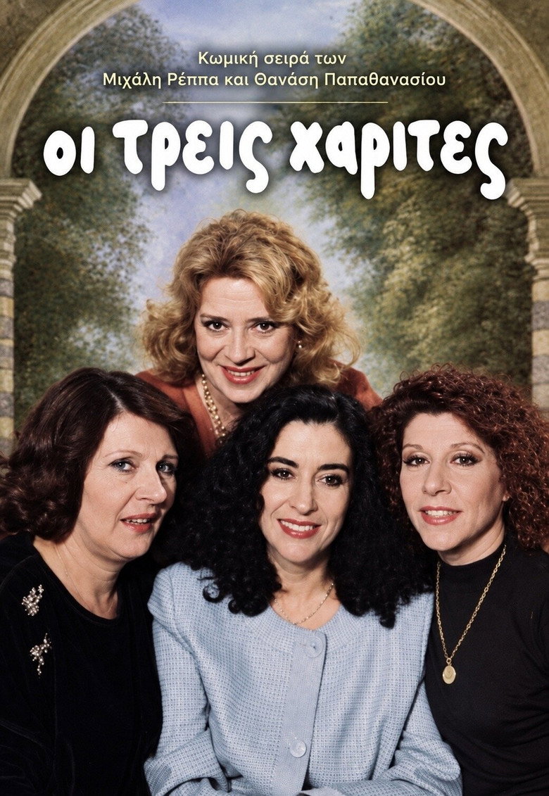 Oi Treis Harites (1990) — affiche série