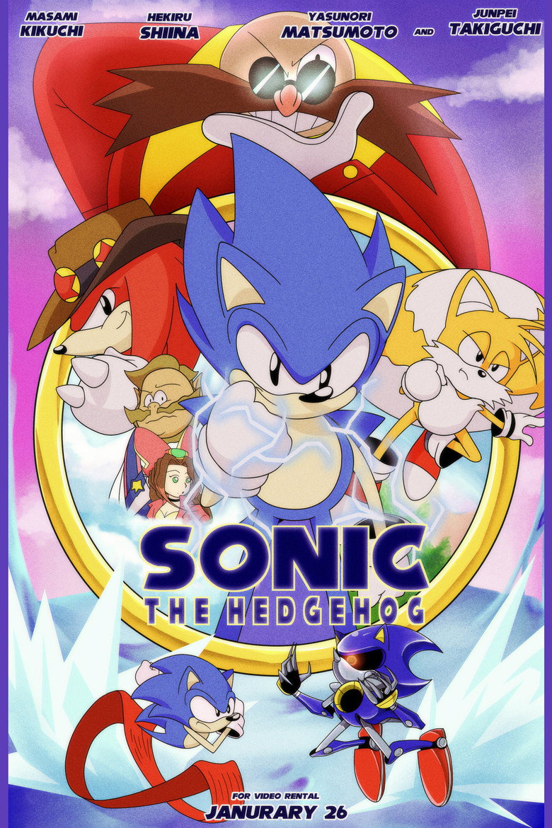 Sonic the Hedgehog: The Movie (1996) — affiche film et bande-annonce