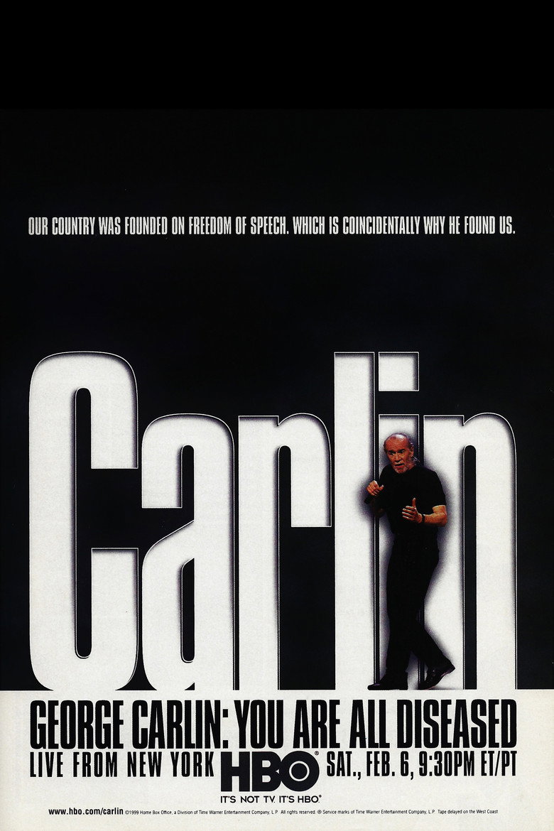 George Carlin: You are All Diseased (1999) — affiche série