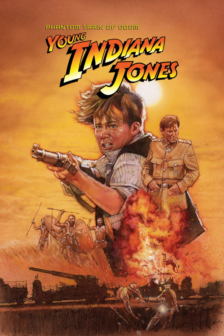 The Adventures of Young Indiana Jones: Phantom Train of Doom (1999) — affiche film