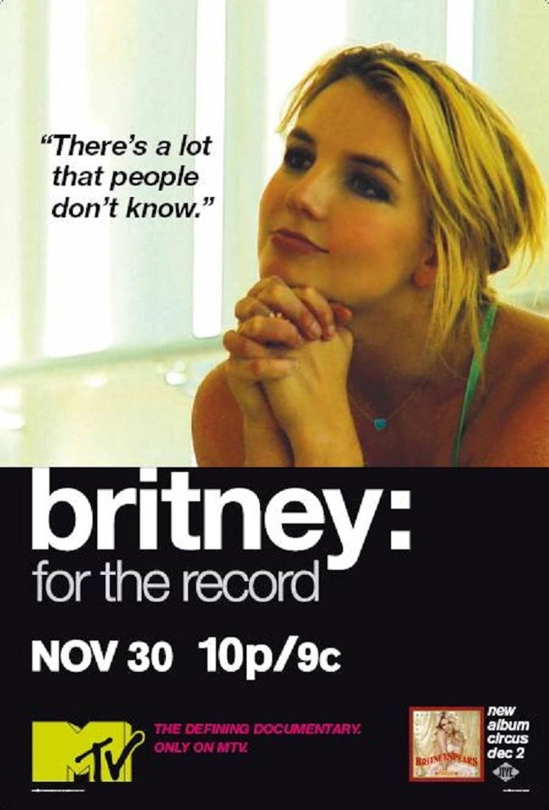 Britney: For the Record (2008) — affiche série