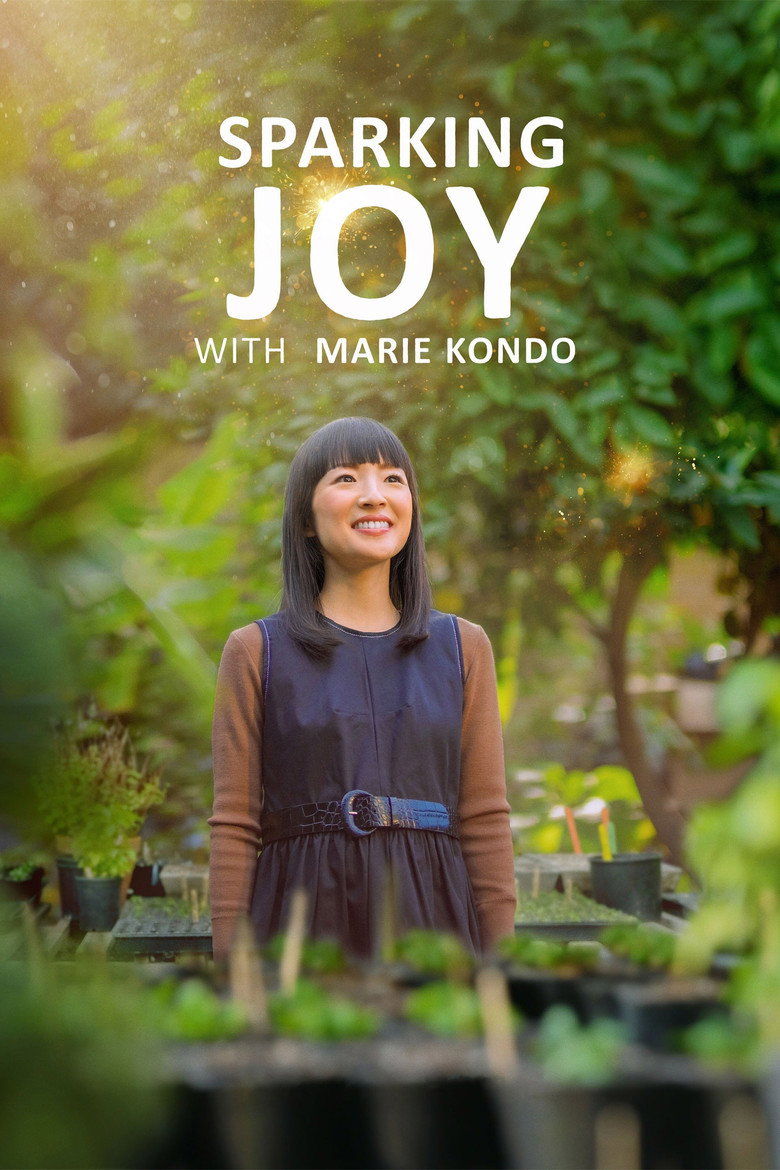 Sparking Joy with Marie Kondo (2021) — affiche série