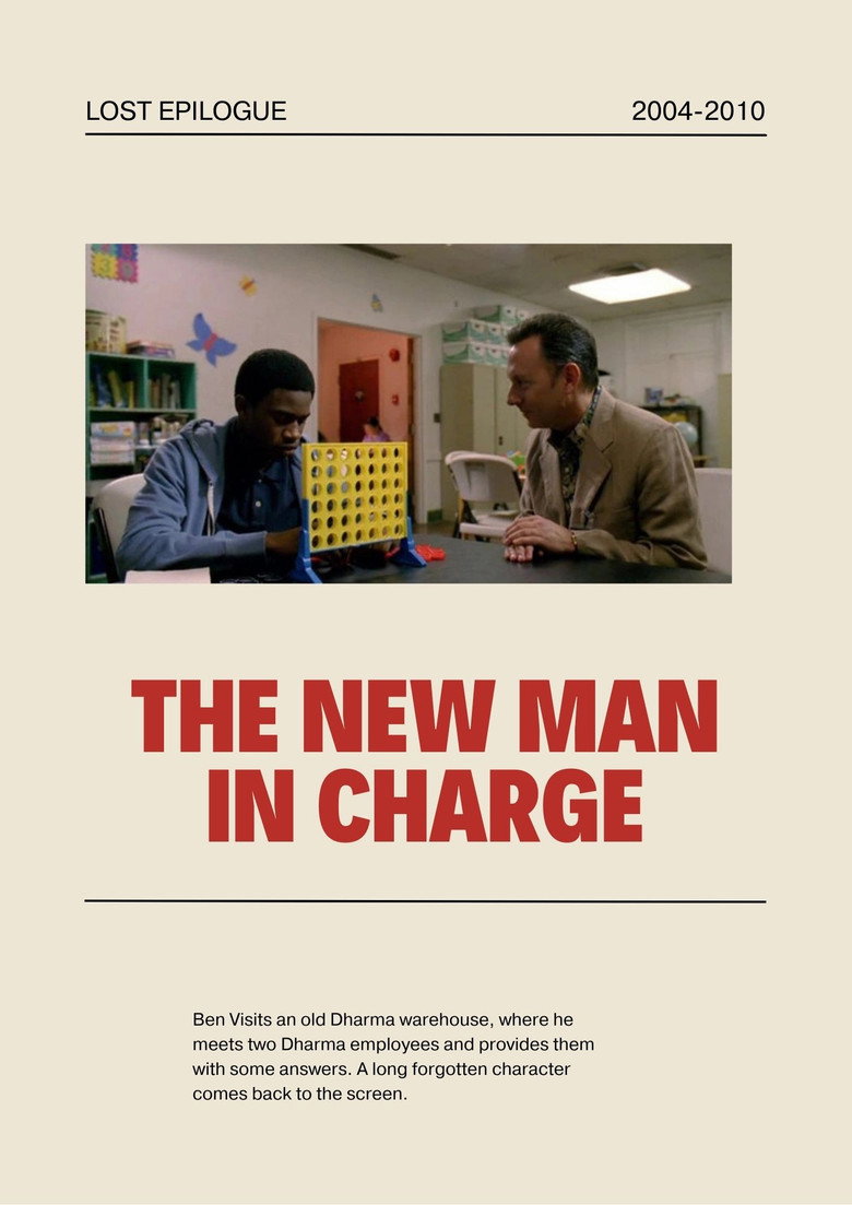The New Man in Charge (2010) — affiche film