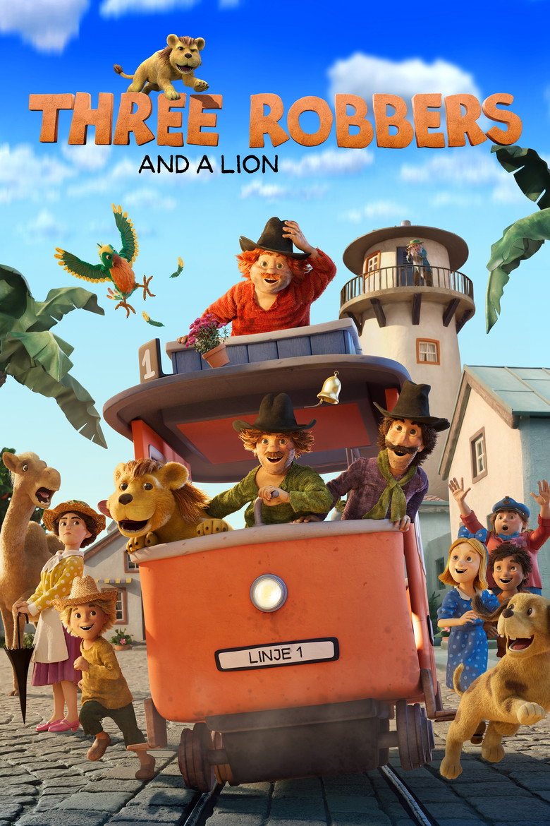 Three Robbers and a Lion (2022) — affiche film et bande-annonce
