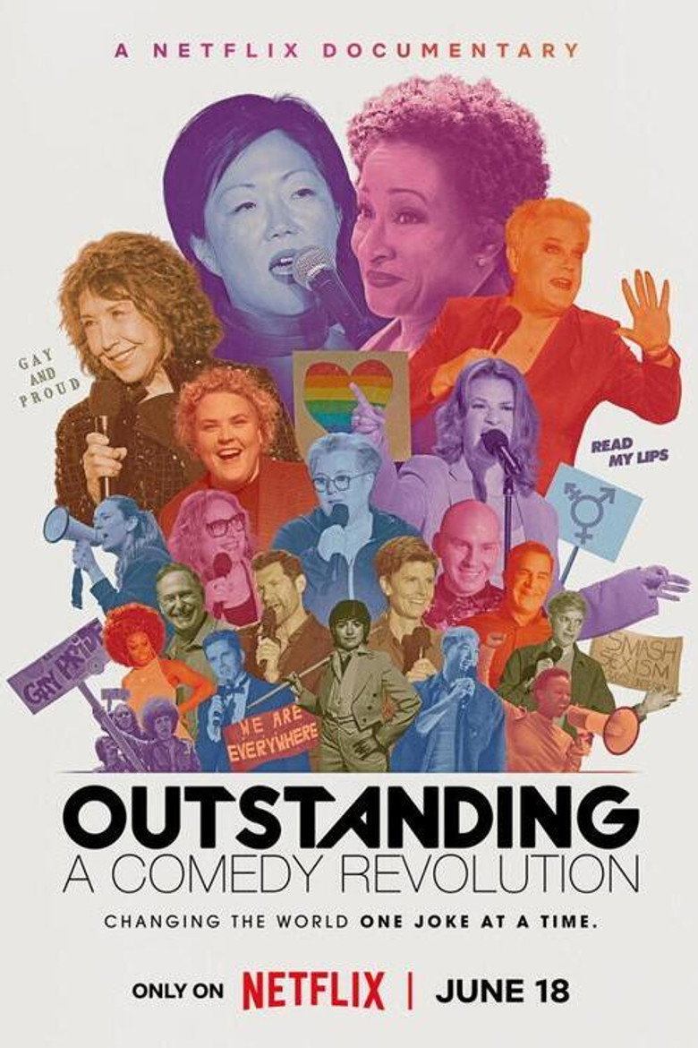 Outstanding: A Comedy Revolution (2024) — affiche film